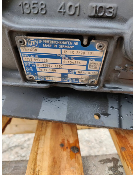 ZF Traxon 12TX2620TD - Boîte de vitesse: photos 3 ZF Traxon 12TX2620TD - Boîte de vitesse: photos 3
