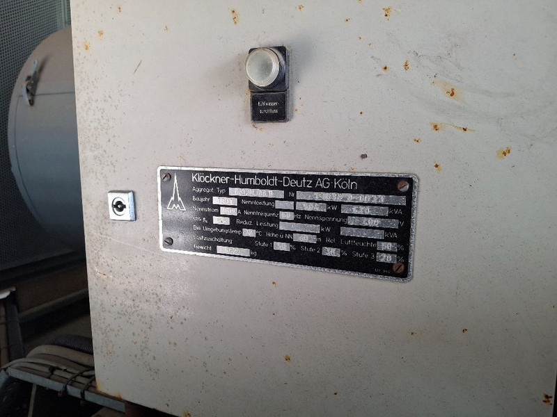 Deutz BA12M816U - Groupe électrogène: photos 2 Deutz BA12M816U - Groupe électrogène: photos 2