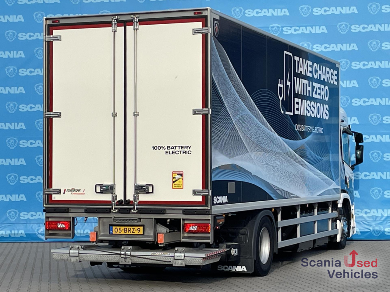 Camion fourgon, Camion électrique SCANIA 25P BEV B4x2NA ELECTRIC TAIL LIFT 2.5T 760X250X264: photos 10