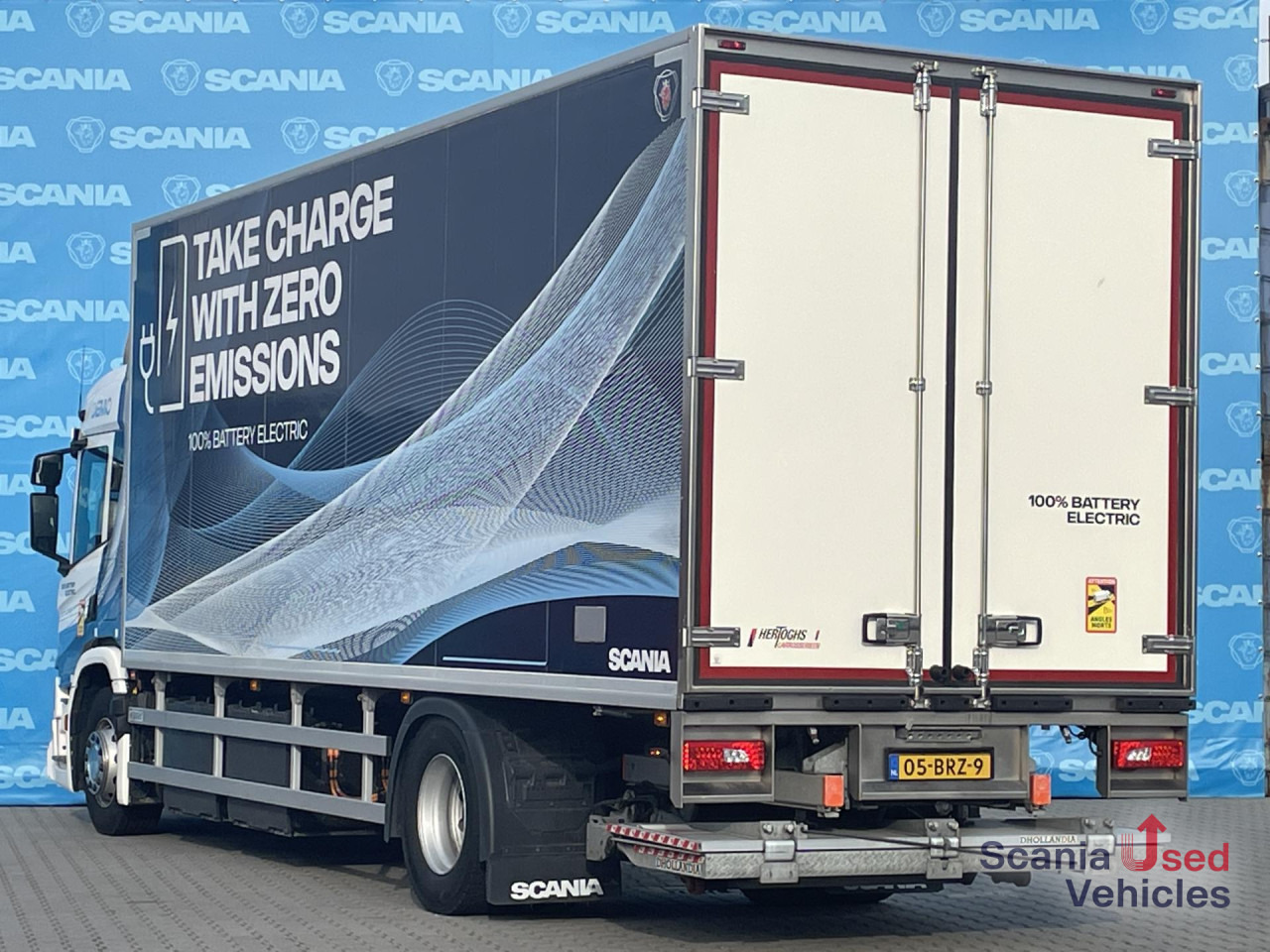 Camion fourgon, Camion électrique SCANIA 25P BEV B4x2NA ELECTRIC TAIL LIFT 2.5T 760X250X264: photos 9