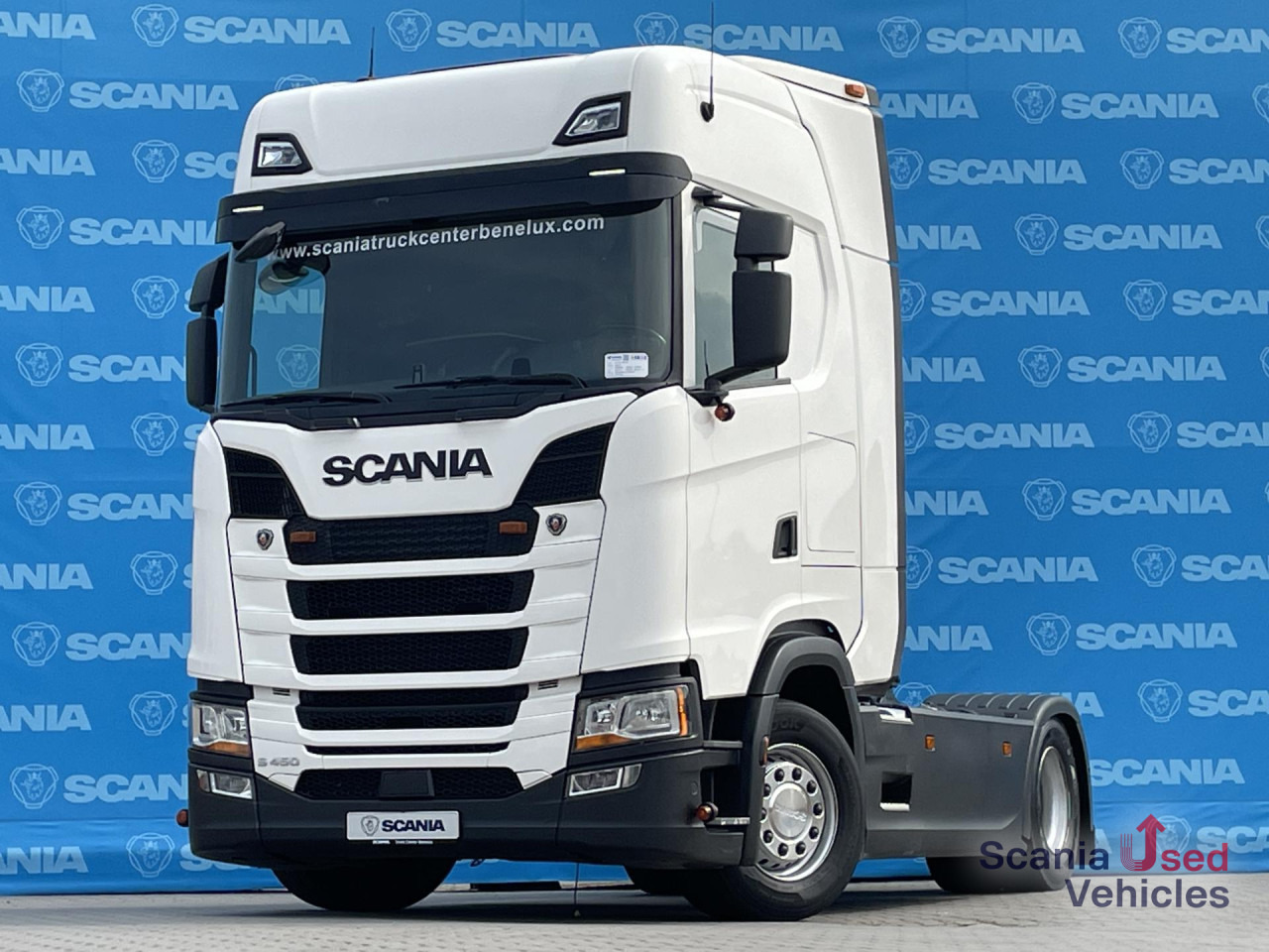 SCANIA S 450 A4x2NA RETARDER DIFF-L PARK AIRCO ACC - Tracteur routier: photos 1 SCANIA S 450 A4x2NA RETARDER DIFF-L PARK AIRCO ACC - Tracteur routier: photos 1