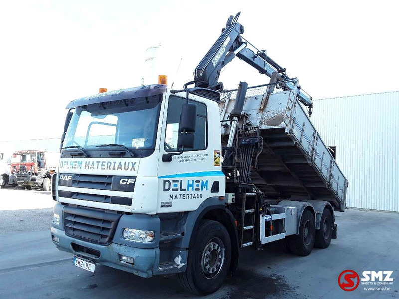 DAF 85 CF 380 Hiab 200-3 No remote tractor-tipper - Camion benne, Camion grue: photos 2 DAF 85 CF 380 Hiab 200-3 No remote tractor-tipper - Camion benne, Camion grue: photos 2