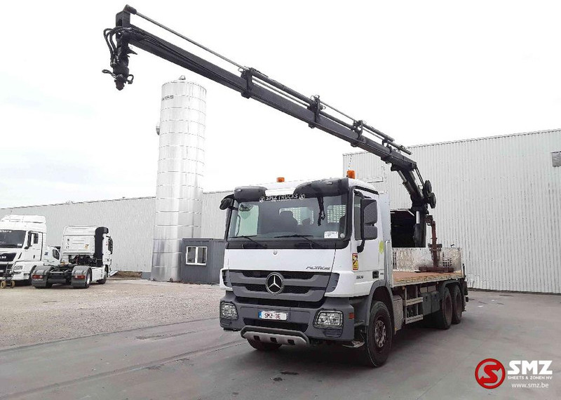Mercedes-Benz Actros 2636 hiab 166fs 4 remote - Camion plateau, Camion grue: photos 3 Mercedes-Benz Actros 2636 hiab 166fs 4 remote - Camion plateau, Camion grue: photos 3