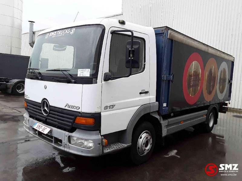 Mercedes-Benz Atego 817 - Camion à rideaux coulissants: photos 3 Mercedes-Benz Atego 817 - Camion à rideaux coulissants: photos 3
