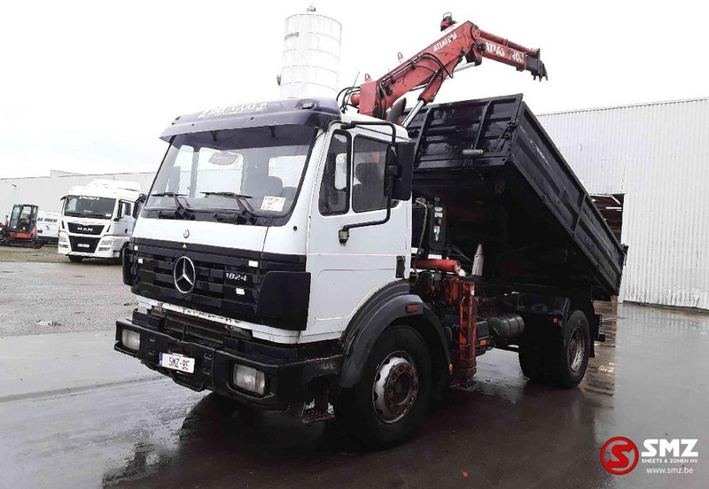 Mercedes-Benz SK 1824 lames grue Atlas Ak 80-1 - Camion benne, Camion grue: photos 3 Mercedes-Benz SK 1824 lames grue Atlas Ak 80-1 - Camion benne, Camion grue: photos 3