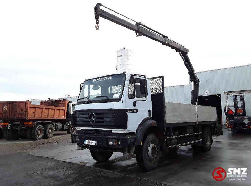 Mercedes-Benz SK 2031 lames manual - Camion plateau, Camion grue: photos 3 Mercedes-Benz SK 2031 lames manual - Camion plateau, Camion grue: photos 3