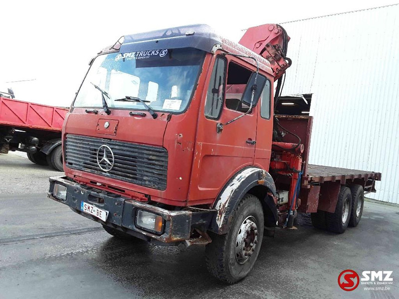 Mercedes-Benz SK 2635 6x4 +marrel 1703 - Camion plateau, Camion grue: photos 3 Mercedes-Benz SK 2635 6x4 +marrel 1703 - Camion plateau, Camion grue: photos 3