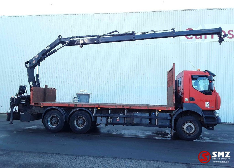 Renault Kerax 430 Hiab 166B_3-remote - Camion plateau, Camion grue: photos 4 Renault Kerax 430 Hiab 166B_3-remote - Camion plateau, Camion grue: photos 4