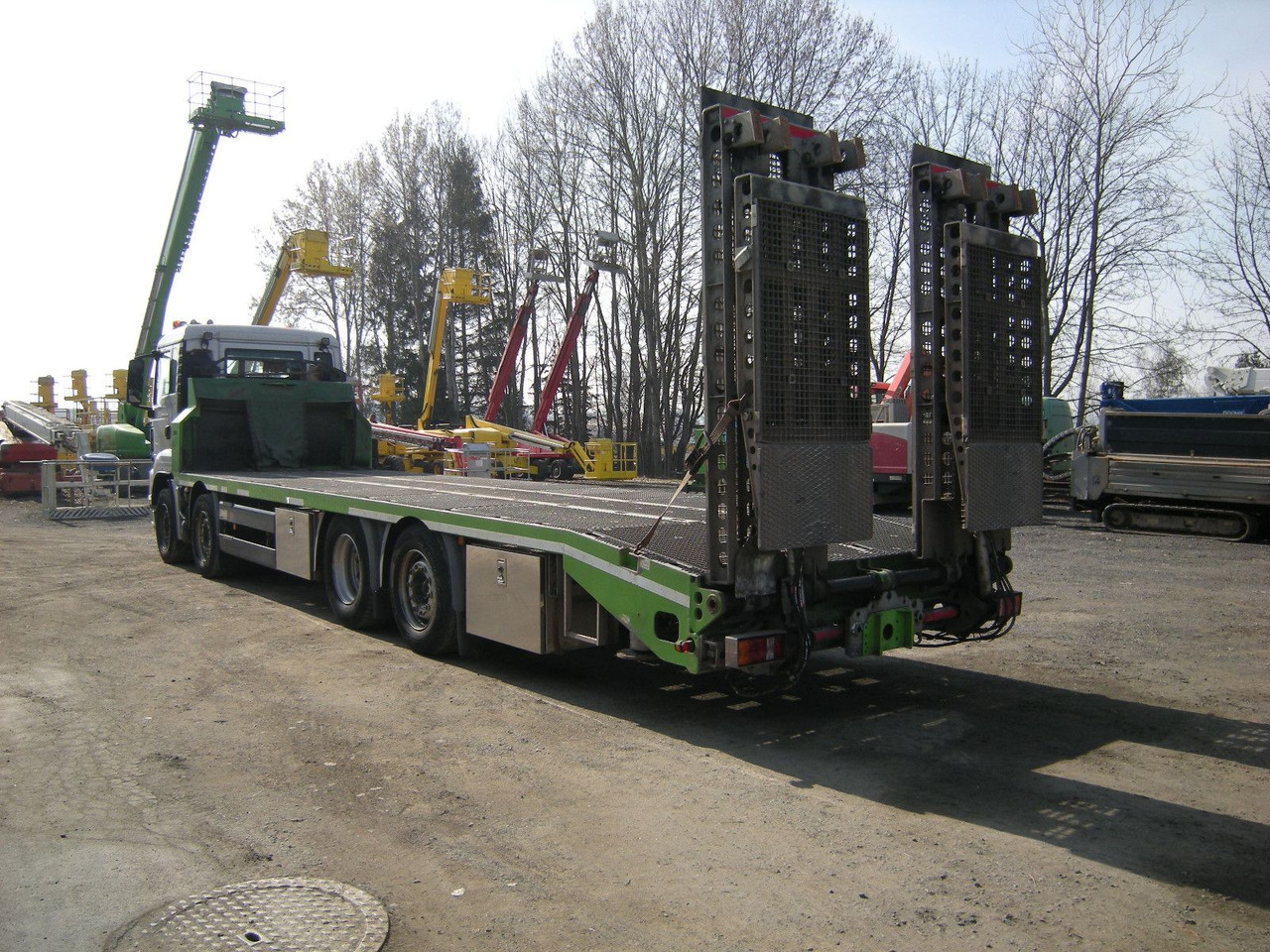 MAN 35.400, Zanner Plateau, Rampen, Winde - Remorqueuse: photos 4 MAN 35.400, Zanner Plateau, Rampen, Winde - Remorqueuse: photos 4