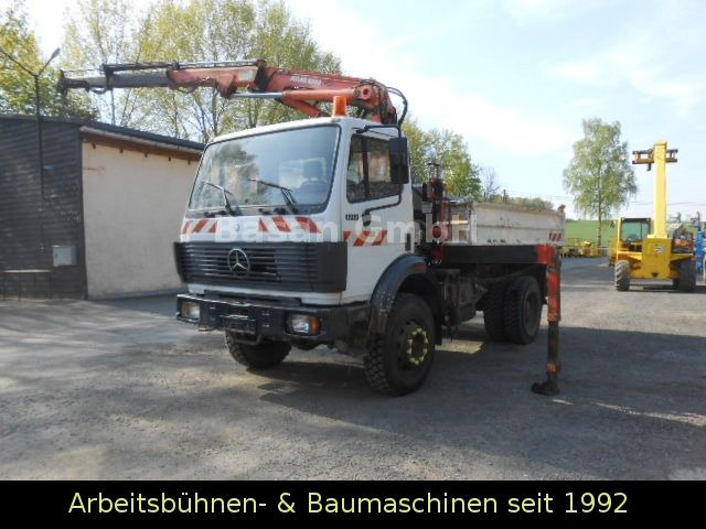Mercedes-Benz MB 1717 AK Kipper Allrad mit Kran Atlas 100.1 Mercedes-Benz MB 1717 AK Kipper Allrad mit Kran Atlas 100.1 - Camion benne, Camion grue: photos 4 Mercedes-Benz MB 1717 AK Kipper Allrad mit Kran Atlas 100.1 Mercedes-Benz MB 1717 AK Kipper Allrad mit Kran Atlas 100.1 - Camion benne, Camion grue: photos 4