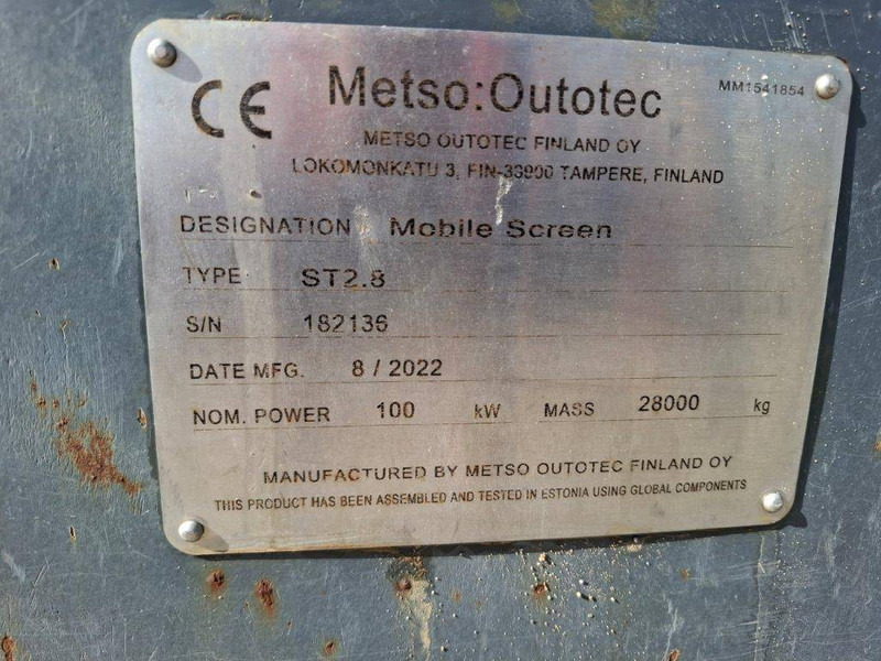 Crible Metso ST 2.8: photos 7