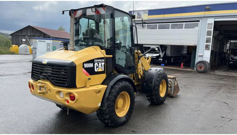 Caterpillar 908 M Klappschaufel+Pal.gabel Schnellwechsl. 908 M 4x4 Klappschaufel+Pal.gabel Schnellwechsl. - Chargeuse sur pneus: photos 3 Caterpillar 908 M Klappschaufel+Pal.gabel Schnellwechsl. 908 M 4x4 Klappschaufel+Pal.gabel Schnellwechsl. - Chargeuse sur pneus: photos 3