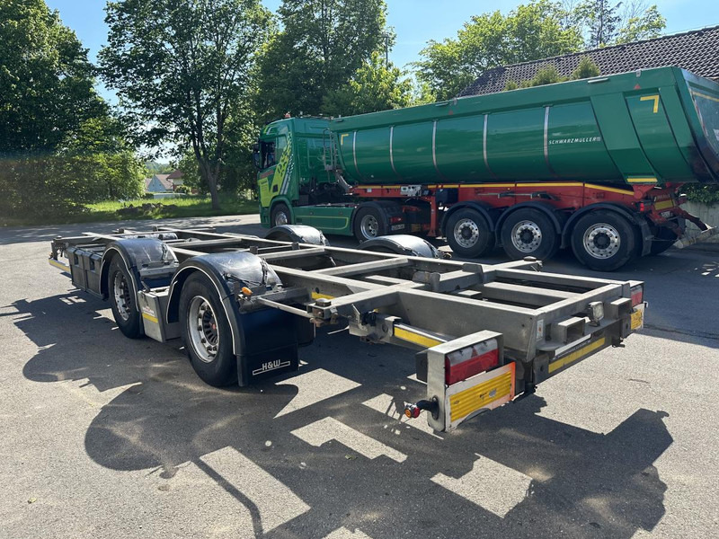 H&W 4 x Tandem Lafette MEGA verzinkt Mitnahmestapl. 7. 3 x Tandem Lafette MEGA verzinkt Mitnahmestapl. 7.82 m - Remorque porte-conteneur/ Caisse mobile: photos 4 H&W 4 x Tandem Lafette MEGA verzinkt Mitnahmestapl. 7. 3 x Tandem Lafette MEGA verzinkt Mitnahmestapl. 7.82 m - Remorque porte-conteneur/ Caisse mobile: photos 4