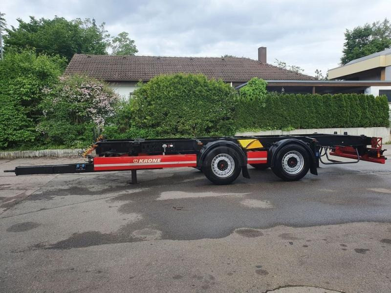 Krone Tandem Standard Lafette tiefgekuppelt 2-Achs Tandem Standard Lafette tiefgekuppelt TÜV NEU! - Remorque porte-conteneur/ Caisse mobile: photos 1 Krone Tandem Standard Lafette tiefgekuppelt 2-Achs Tandem Standard Lafette tiefgekuppelt TÜV NEU! - Remorque porte-conteneur/ Caisse mobile: photos 1