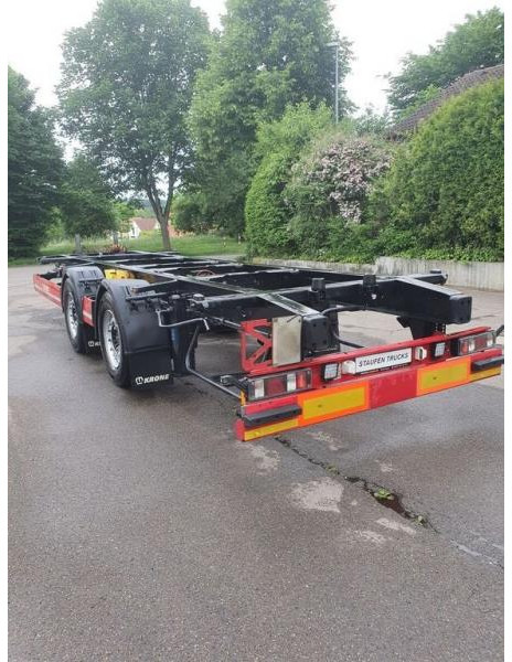 Krone Tandem Standard Lafette tiefgekuppelt 2-Achs Tandem Standard Lafette tiefgekuppelt TÜV NEU! - Remorque porte-conteneur/ Caisse mobile: photos 4 Krone Tandem Standard Lafette tiefgekuppelt 2-Achs Tandem Standard Lafette tiefgekuppelt TÜV NEU! - Remorque porte-conteneur/ Caisse mobile: photos 4