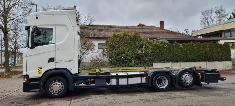 Scania 6X2 BDF Intarder Lenkachse VANTEC hyd. Hubrahmen - Camion porte-conteneur/ Caisse mobile: photos 5 Scania 6X2 BDF Intarder Lenkachse VANTEC hyd. Hubrahmen - Camion porte-conteneur/ Caisse mobile: photos 5