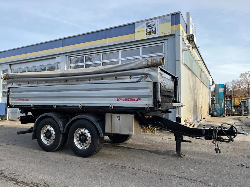 Schwarzmüller Z2 *3-Seiten-Tandemkipper*Rollplane*Alcoa*19.000 kg* - Remorque benne: photos 2 Schwarzmüller Z2 *3-Seiten-Tandemkipper*Rollplane*Alcoa*19.000 kg* - Remorque benne: photos 2