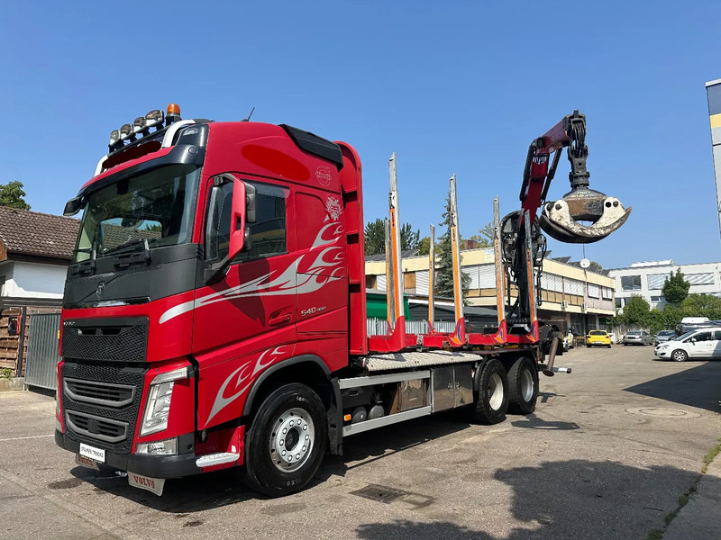 Volvo FH 540 6x4*Kurzholz*Epsilon M12Z*Glogger*Retarder - Camion grumier: photos 2 Volvo FH 540 6x4*Kurzholz*Epsilon M12Z*Glogger*Retarder - Camion grumier: photos 2