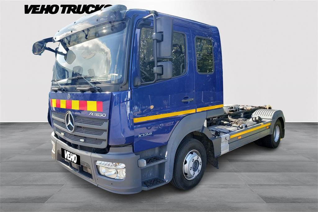 Mercedes-Benz ATEGO 1024 Koukkulaite - Camion ampliroll: photos 1 Mercedes-Benz ATEGO 1024 Koukkulaite - Camion ampliroll: photos 1