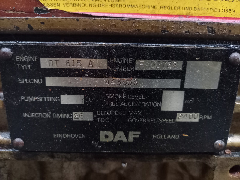 DAF DT615A USED - Engins de chantier: photos 5 DAF DT615A USED - Engins de chantier: photos 5