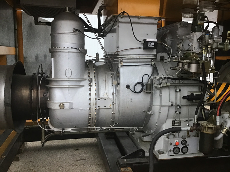 Groupe électrogène Kawasaki M1A-01 TURBINE 1250 KVA USED: photos 8