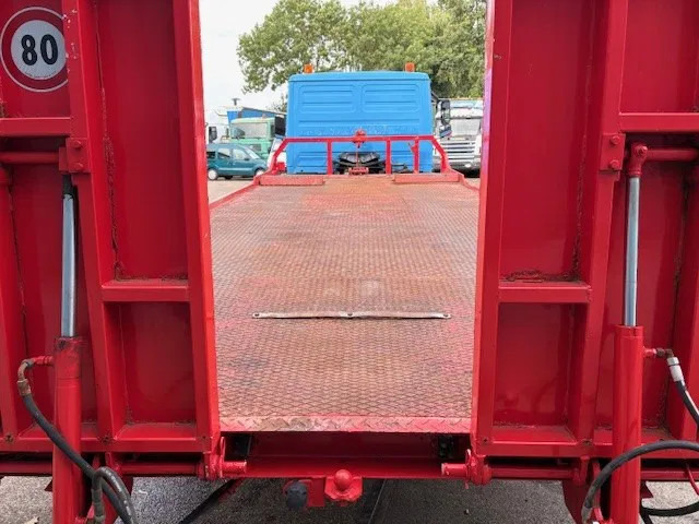 Camion porte-voitures Mercedes-Benz LK 814 RECOVERY TRUCK / CAR-MACHINE TRANSPORTER (6-CILINDER / MANUAL GEARBOX / FULL STEEL SUSPENSION / WINCH / HYDRAULIC RAMPS): photos 8