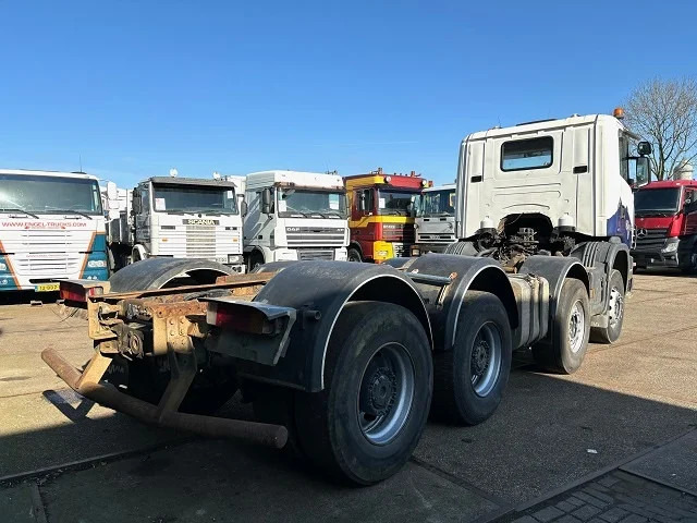 Scania R124-420 C 8x4 FULL STEEL CHASSIS (EURO 3 / FULL STEEL SUSPENSION / REDUCTION AXLES / GRS900 GEARBOX) - Châssis cabine: photos 5 Scania R124-420 C 8x4 FULL STEEL CHASSIS (EURO 3 / FULL STEEL SUSPENSION / REDUCTION AXLES / GRS900 GEARBOX) - Châssis cabine: photos 5