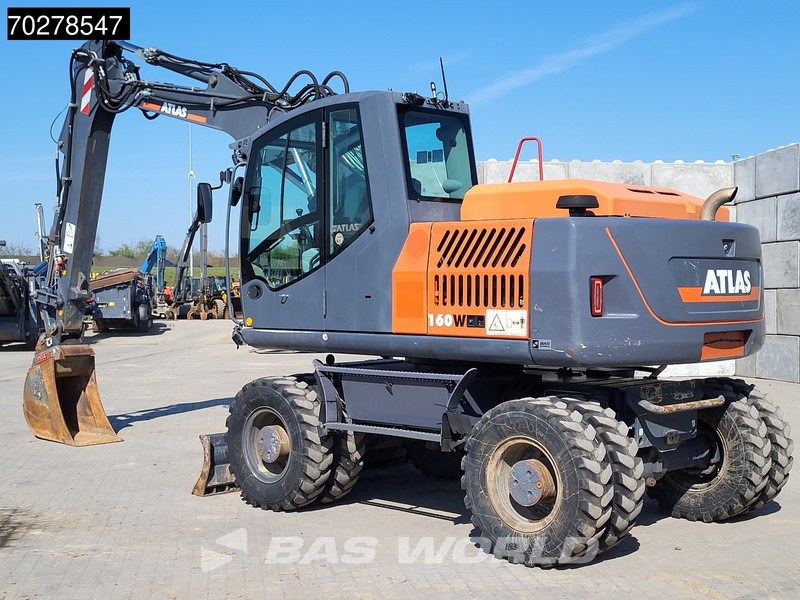 Atlas 160W WEIGHT FROM BROCHURE! - Pelle sur pneus: photos 2 Atlas 160W WEIGHT FROM BROCHURE! - Pelle sur pneus: photos 2