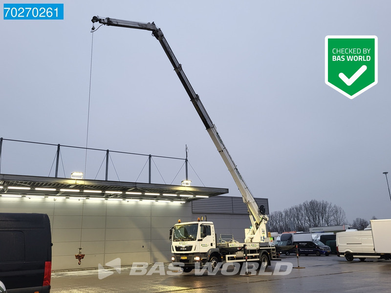 MAN TGM 18.250 4X2 44mtrs Böcker AK44/4000 Hubarbeitsbühne Manual Euro 6 - Camion, Camion grue: photos 1 MAN TGM 18.250 4X2 44mtrs Böcker AK44/4000 Hubarbeitsbühne Manual Euro 6 - Camion, Camion grue: photos 1