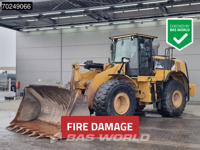 Cat 966 K FIRE DAMAGE - OPERABLE - Chargeuse sur pneus: photos 1 Cat 966 K FIRE DAMAGE - OPERABLE - Chargeuse sur pneus: photos 1