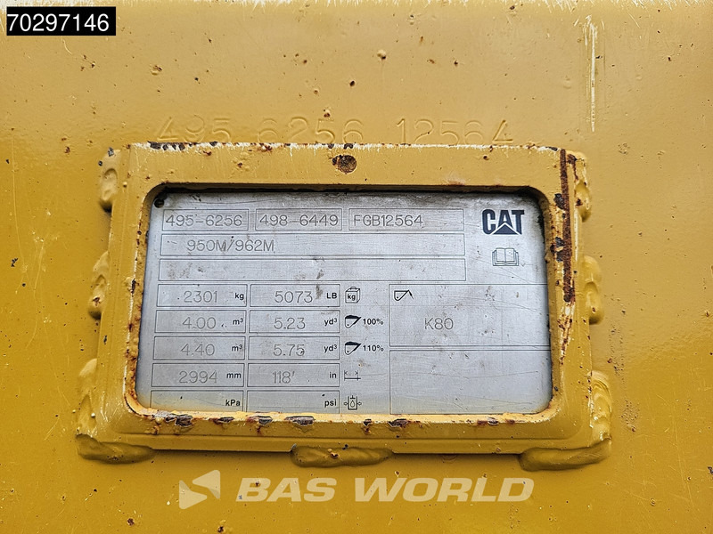 Caterpillar 962 M GERMAN MACHINE — crédit-bail Caterpillar 962 M GERMAN MACHINE: photos 14