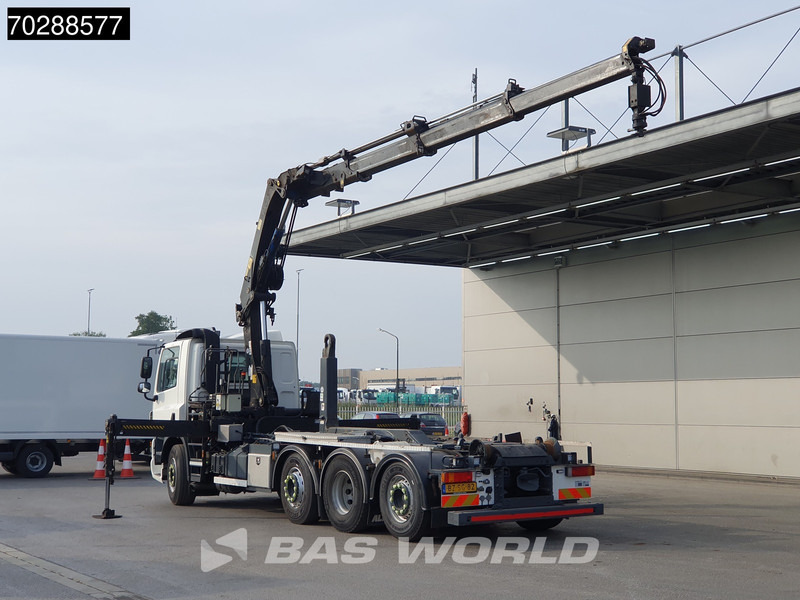 DAF CF85.360 8X2 NL-Truck HIAB 211 E-3 Hipro Crane + Hooklift Lift+steering Axle Automatic Euro 5 - Camion ampliroll, Camion grue: photos 2 DAF CF85.360 8X2 NL-Truck HIAB 211 E-3 Hipro Crane + Hooklift Lift+steering Axle Automatic Euro 5 - Camion ampliroll, Camion grue: photos 2