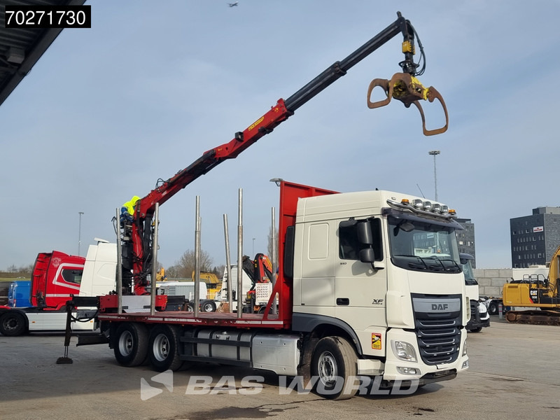 DAF XF 510 6X4 Jonsered Z-Crane SC ACC Retarder Euro 6 - Camion grumier, Camion grue: photos 3 DAF XF 510 6X4 Jonsered Z-Crane SC ACC Retarder Euro 6 - Camion grumier, Camion grue: photos 3