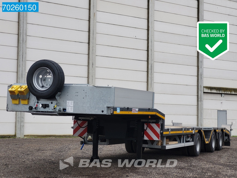 Faymonville MAX100-N-3A-9.30-RM 3 axles NEW 475cm Extendable Lift+Lenkachse - Semi-remorque surbaissé: photos 1 Faymonville MAX100-N-3A-9.30-RM 3 axles NEW 475cm Extendable Lift+Lenkachse - Semi-remorque surbaissé: photos 1