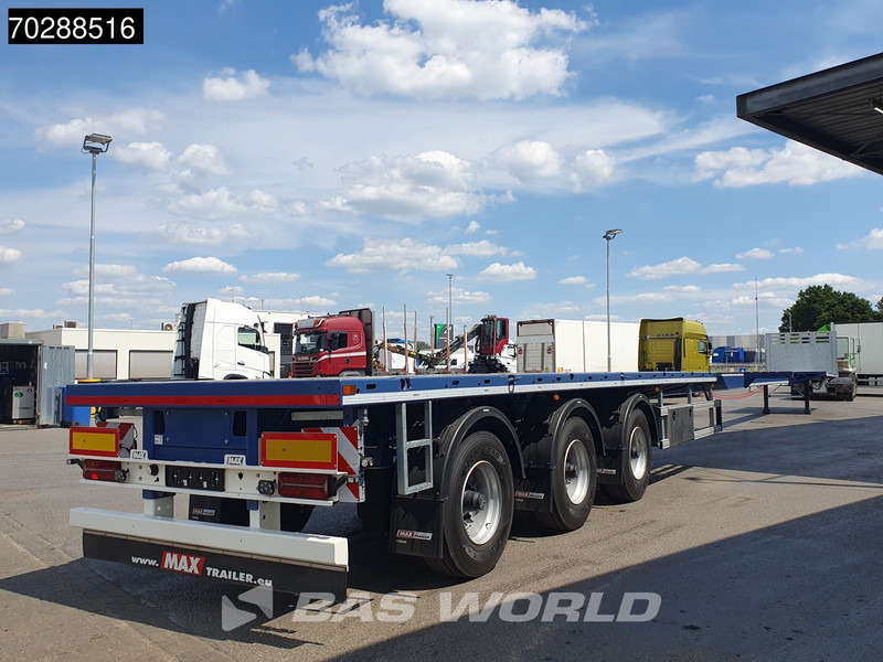 Faymonville MAX210-Z-3AA-13.60-22.5-2.54 3 axles 29M 2x extendable 3x steering axle twistlocks - Semi-remorque plateau: photos 5 Faymonville MAX210-Z-3AA-13.60-22.5-2.54 3 axles 29M 2x extendable 3x steering axle twistlocks - Semi-remorque plateau: photos 5