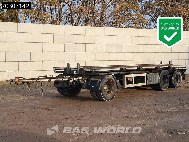 GS Meppel AC-2800 N 3 axles Lift + Steering Axle 20ft - Remorque ampliroll/ Multibenne: photos 1 GS Meppel AC-2800 N 3 axles Lift + Steering Axle 20ft - Remorque ampliroll/ Multibenne: photos 1