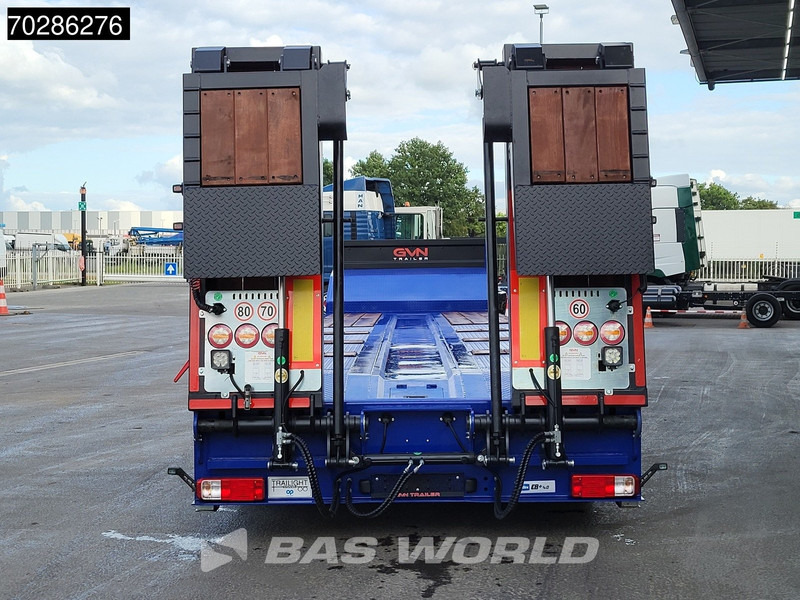 Semi-remorque surbaissé neuf GVN Trailer 4 axles NEW Lift+Lenkachse Hydraulic Ramps: photos 6