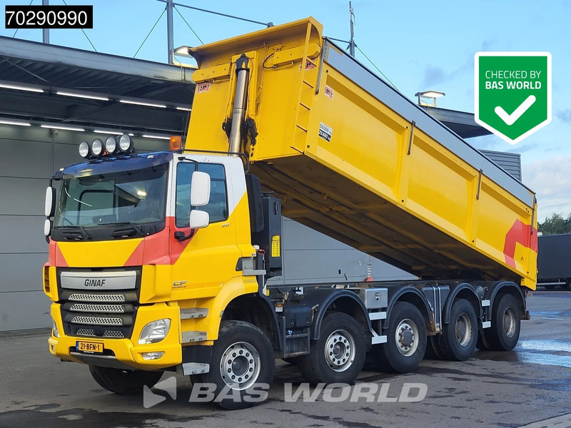 Ginaf X6 5350 CTSE CF 10X6 NL-Truck 26m3 AJK Tipper Big-Axle Euro 6 - Camion benne: photos 1 Ginaf X6 5350 CTSE CF 10X6 NL-Truck 26m3 AJK Tipper Big-Axle Euro 6 - Camion benne: photos 1