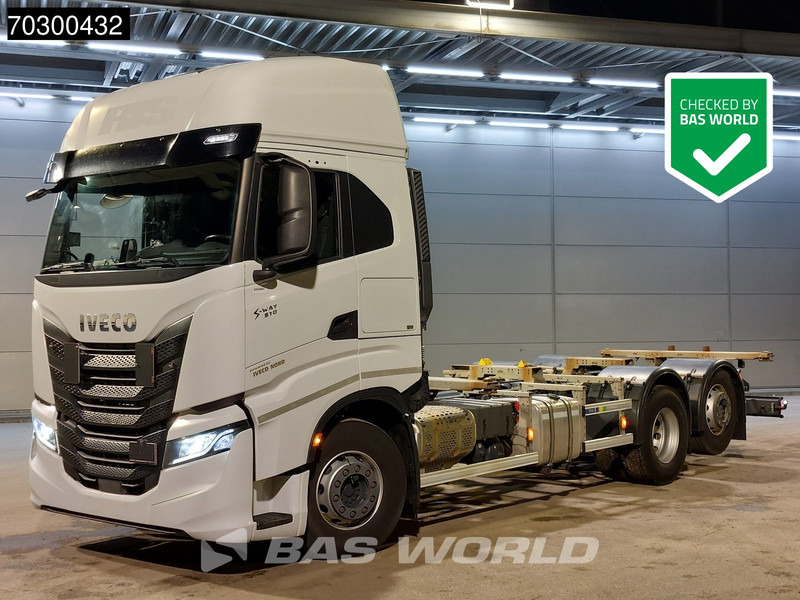 Iveco S-Way 510 6X2 BDF Full Air Automatic Retarder Lift-Axle ACC Euro 6 - Camion porte-conteneur/ Caisse mobile: photos 1 Iveco S-Way 510 6X2 BDF Full Air Automatic Retarder Lift-Axle ACC Euro 6 - Camion porte-conteneur/ Caisse mobile: photos 1