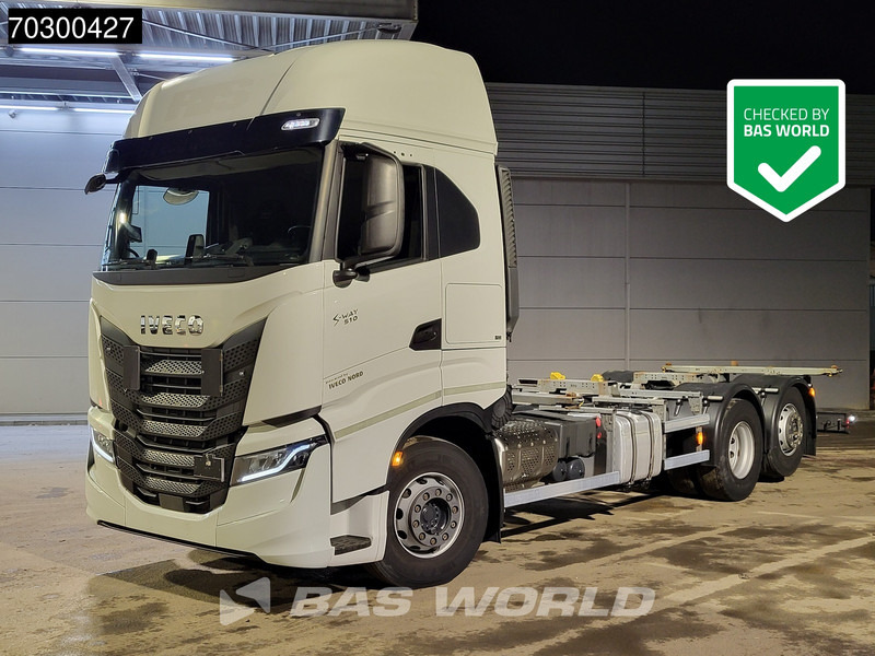 Iveco S-Way 510 6X2 BDF Full Air Suspension Automatic Retarder ACC Euro 6 - Camion porte-conteneur/ Caisse mobile: photos 1 Iveco S-Way 510 6X2 BDF Full Air Suspension Automatic Retarder ACC Euro 6 - Camion porte-conteneur/ Caisse mobile: photos 1