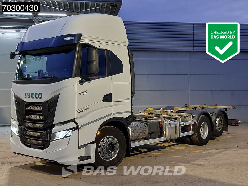 Iveco S-Way 510 6X2 Retarder Full Air Lift Axle BDF Euro 6 - Camion porte-conteneur/ Caisse mobile: photos 1 Iveco S-Way 510 6X2 Retarder Full Air Lift Axle BDF Euro 6 - Camion porte-conteneur/ Caisse mobile: photos 1