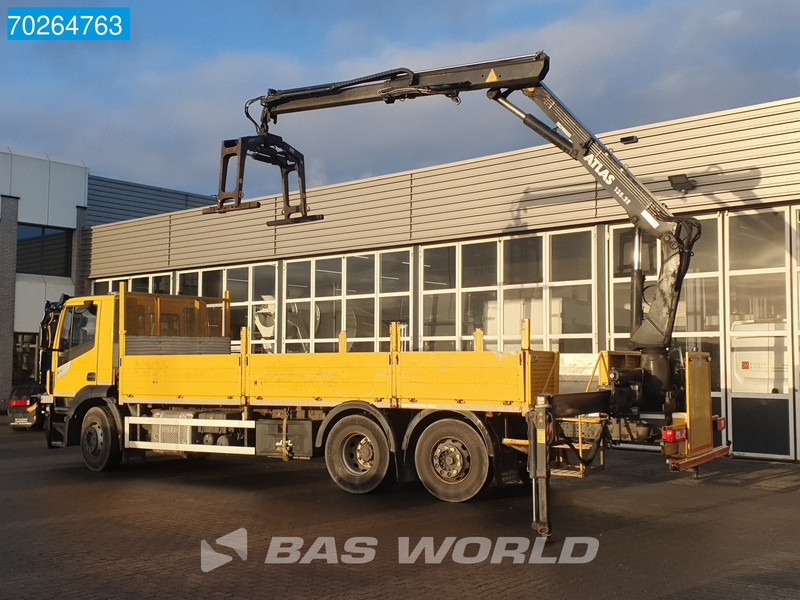 Iveco Stralis 310 6X2 RHD! Atlas 135.2VE-A11 Crane Lift-Lenkachse ACC Euro 6 - Camion plateau, Camion grue: photos 2 Iveco Stralis 310 6X2 RHD! Atlas 135.2VE-A11 Crane Lift-Lenkachse ACC Euro 6 - Camion plateau, Camion grue: photos 2