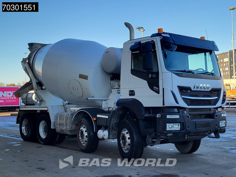 Iveco Stralis 400 8X4 9m3 Stetter mixer Steelsuspension Big-Axle Automatic Euro 6 - Camion malaxeur: photos 3 Iveco Stralis 400 8X4 9m3 Stetter mixer Steelsuspension Big-Axle Automatic Euro 6 - Camion malaxeur: photos 3