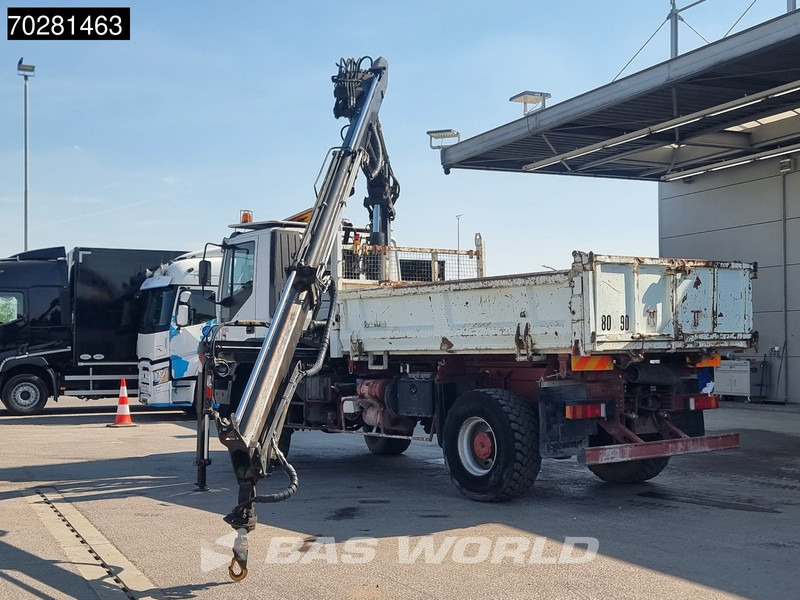 Camion benne, Camion grue Iveco Trakker 310 4X4 Atlas 145.2-A2 Kran Crane 4x4 Big axle 6m3 3 sided tipper Euro 4: photos 6 Camion benne, Camion grue Iveco Trakker 310 4X4 Atlas 145.2-A2 Kran Crane 4x4 Big axle 6m3 3 sided tipper Euro 4: photos 6