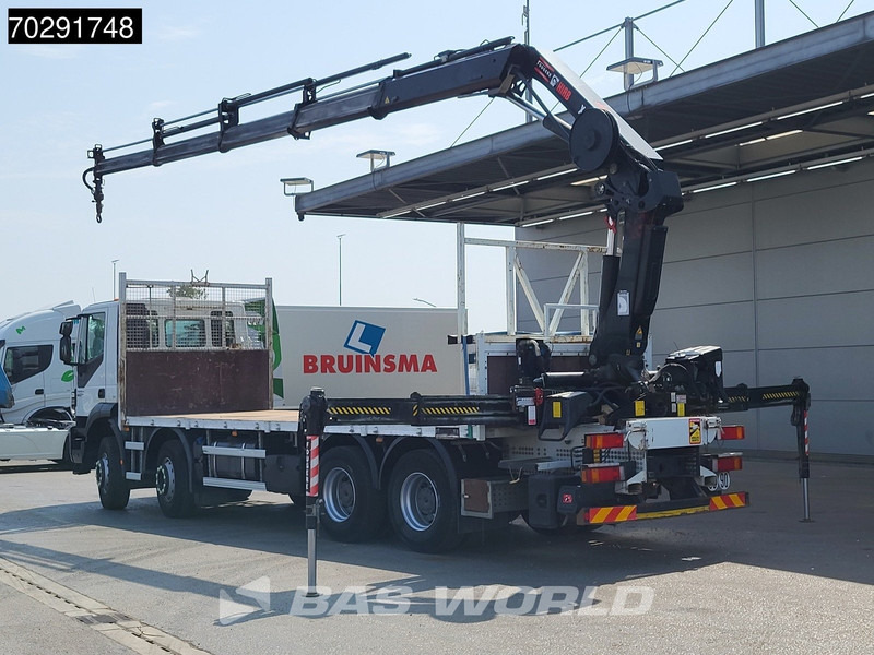 Iveco Trakker 410 8X4 HIAB 211 EP-4 HIDUO Crane Steelsuspension Euro 6 - Camion plateau, Camion grue: photos 2 Iveco Trakker 410 8X4 HIAB 211 EP-4 HIDUO Crane Steelsuspension Euro 6 - Camion plateau, Camion grue: photos 2