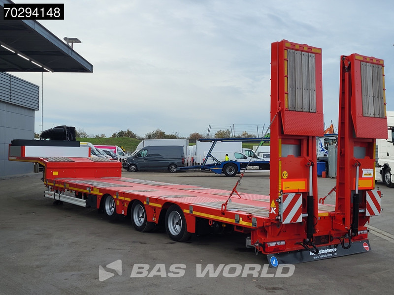 Kässbohrer LB3E 3 axles Steering+Lift Axle Extendable Ramps - Semi-remorque surbaissé: photos 3 Kässbohrer LB3E 3 axles Steering+Lift Axle Extendable Ramps - Semi-remorque surbaissé: photos 3