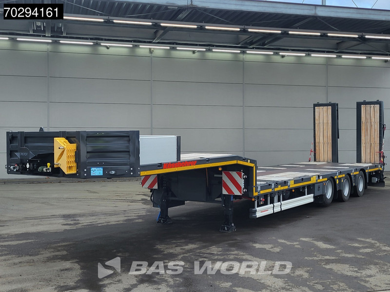Kässbohrer LB3E 3 axles Steering+Lift Axle Extendable Ramps - Semi-remorque surbaissé: photos 2 Kässbohrer LB3E 3 axles Steering+Lift Axle Extendable Ramps - Semi-remorque surbaissé: photos 2