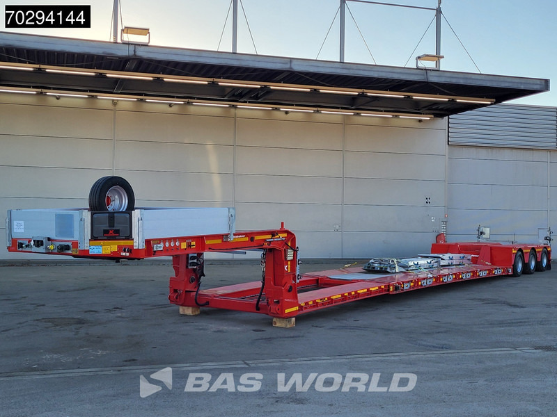 Kässbohrer LB3E 4 axles Extenable 540cm Gooseneck 3xSteeringaxle - Semi-remorque surbaissé: photos 2 Kässbohrer LB3E 4 axles Extenable 540cm Gooseneck 3xSteeringaxle - Semi-remorque surbaissé: photos 2