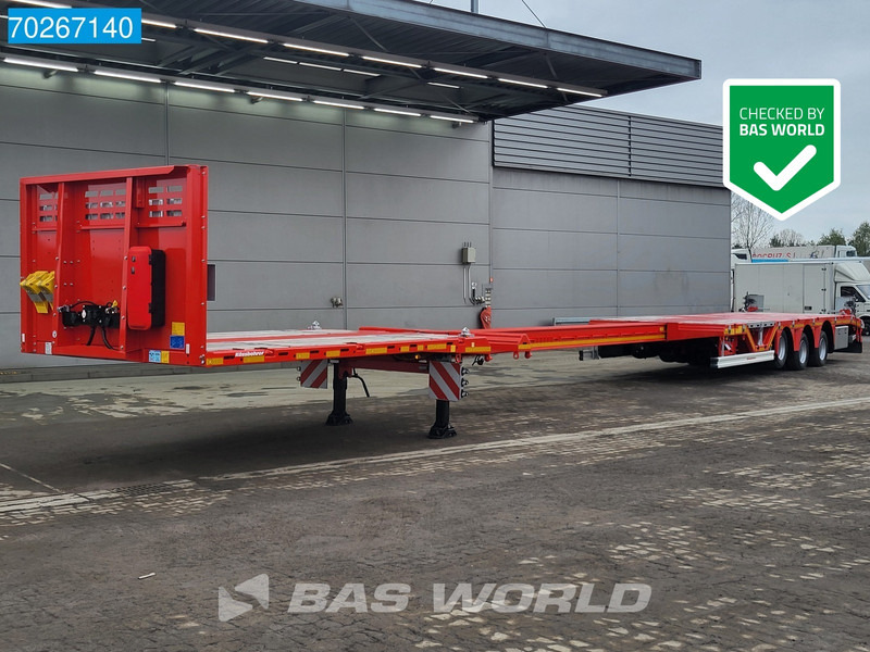 Kässbohrer LB3E NEU Mega Ausziehbar Lift+Lenkachse - Semi-remorque plateau: photos 1 Kässbohrer LB3E NEU Mega Ausziehbar Lift+Lenkachse - Semi-remorque plateau: photos 1