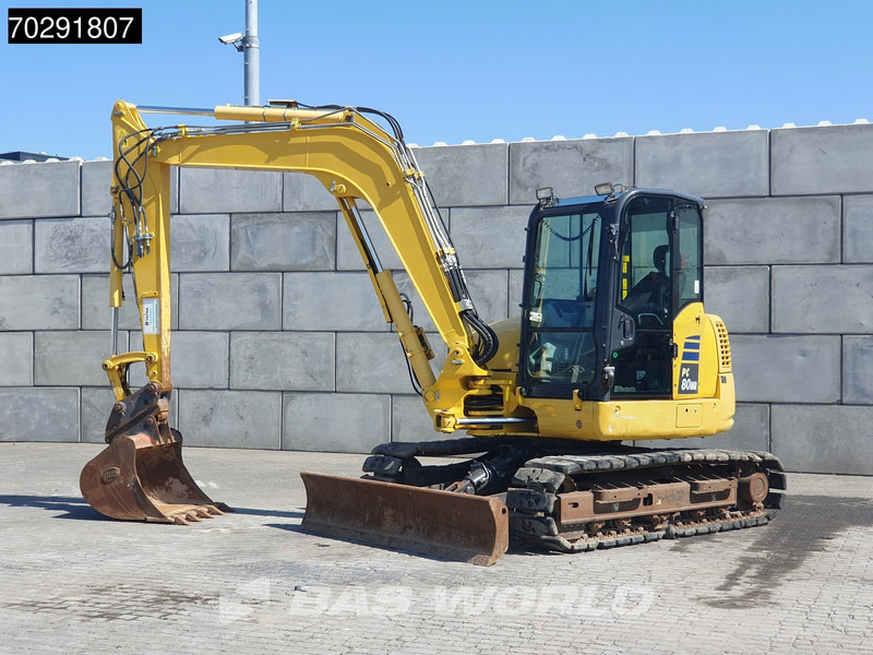Komatsu PC80 MR-5 A/C - Mini pelle: photos 2 Komatsu PC80 MR-5 A/C - Mini pelle: photos 2